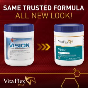 Vita Flex Pro Vision, Focusing and Horse Calming Supplement 1.625 lbs, 26-Day Supply