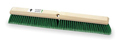 TOUGH GUY Green Flagged Synthetic Fine Sweeping Push Broom