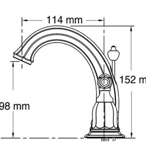 KOHLER Kelston Widespread Bathroom Sink Faucet, Drain Included, 3 Hole Installation, Oil-Rubbed Bronze Finish, K-13491-4-2BZ