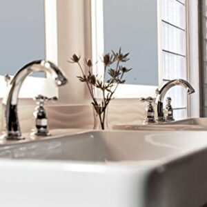 KOHLER Kelston Widespread Bathroom Sink Faucet, Drain Included, 3 Hole Installation, Oil-Rubbed Bronze Finish, K-13491-4-2BZ