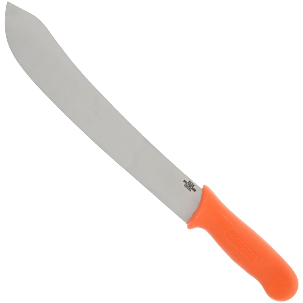 Zenport K120 Butcher and Field Harvest Knife, 12-Inch Blade, Stainless Steel