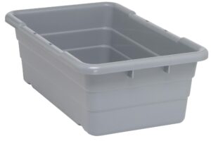 cross stack tub gray 25-1/8in x 16in x 8-1/2in