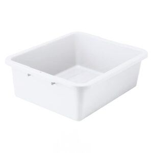 winco dish box, white