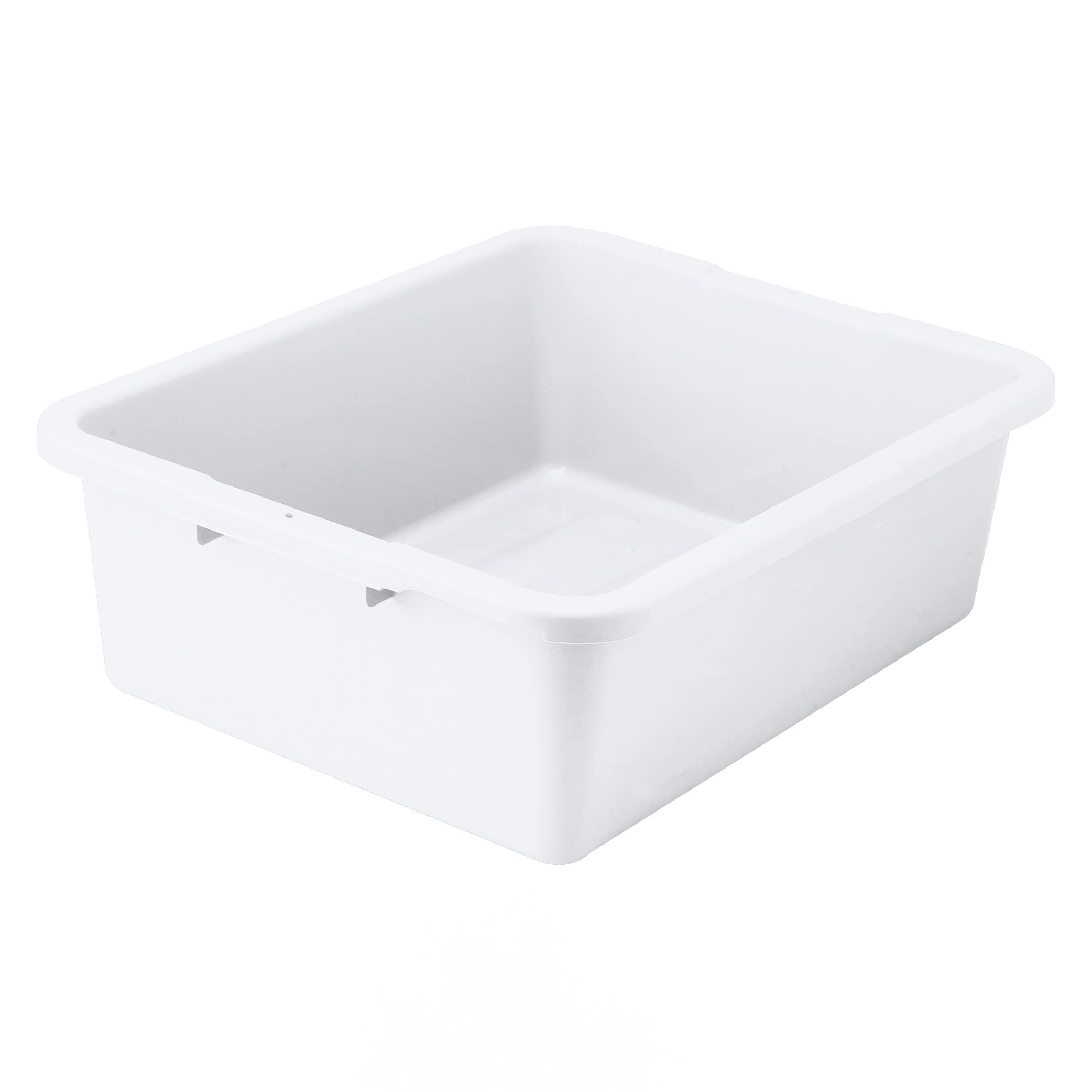 Winco Dish Box, White