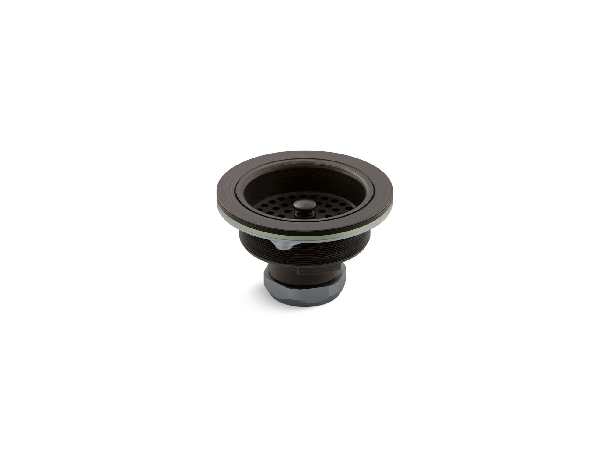 KOHLER 8799-2BZ Duostrainer sink drain and strainer, Oil-Rubbed Bronze