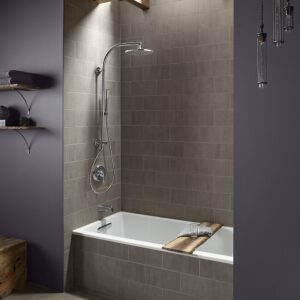 KOHLER K-45209-BN HydroRail -R Shower Column, Vibrant Brushed Nickel