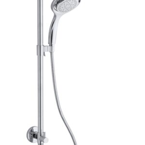 KOHLER K-45209-BN HydroRail -R Shower Column, Vibrant Brushed Nickel