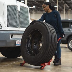 AFF Portable Truck Tire Wheel Dolly, 300 lbs Capacity, 3590A