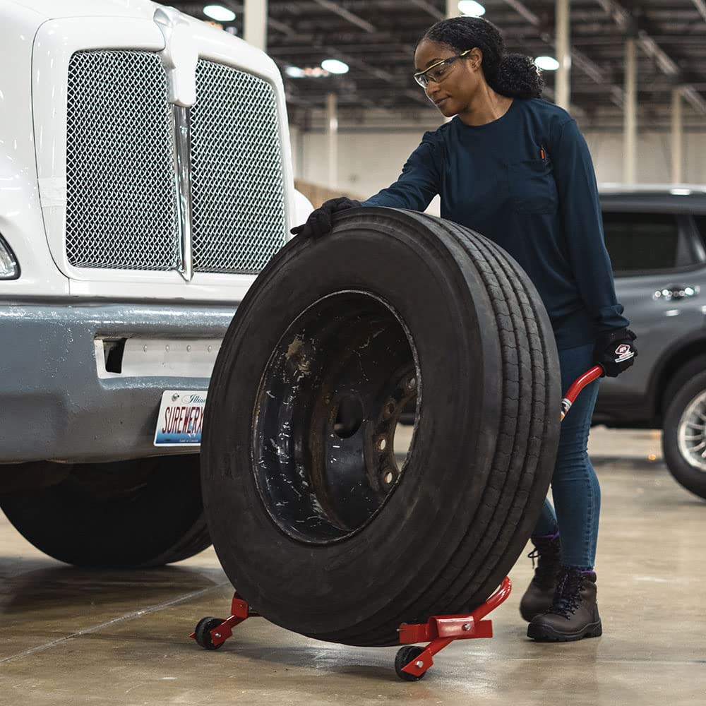 AFF Portable Truck Tire Wheel Dolly, 300 lbs Capacity, 3590A