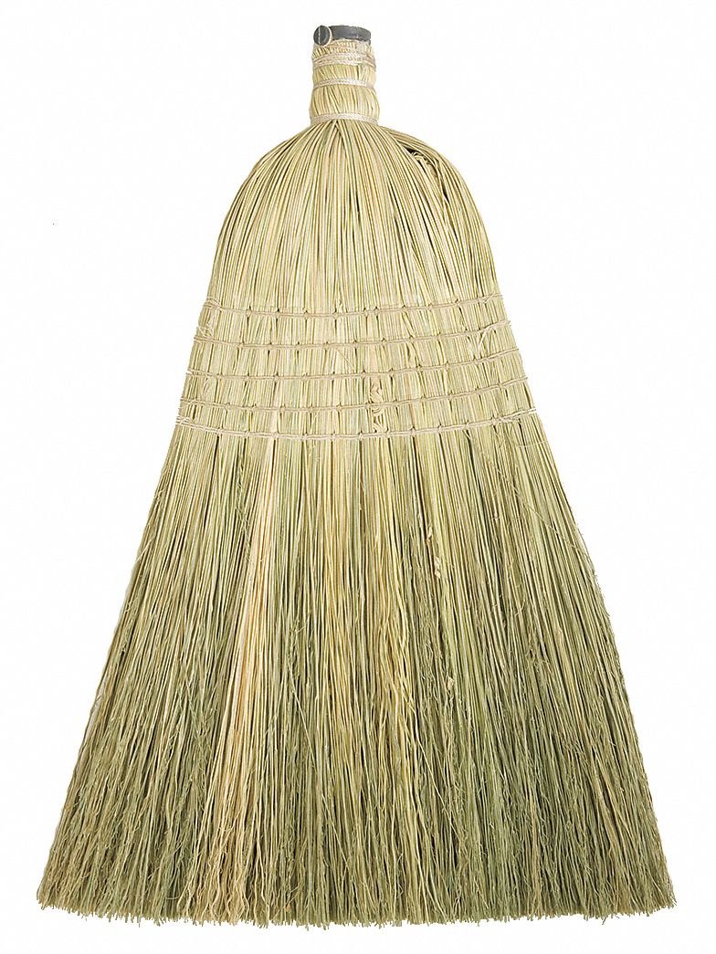 TOUGH GUY Natural 12" 100% Corn Household Broom Head