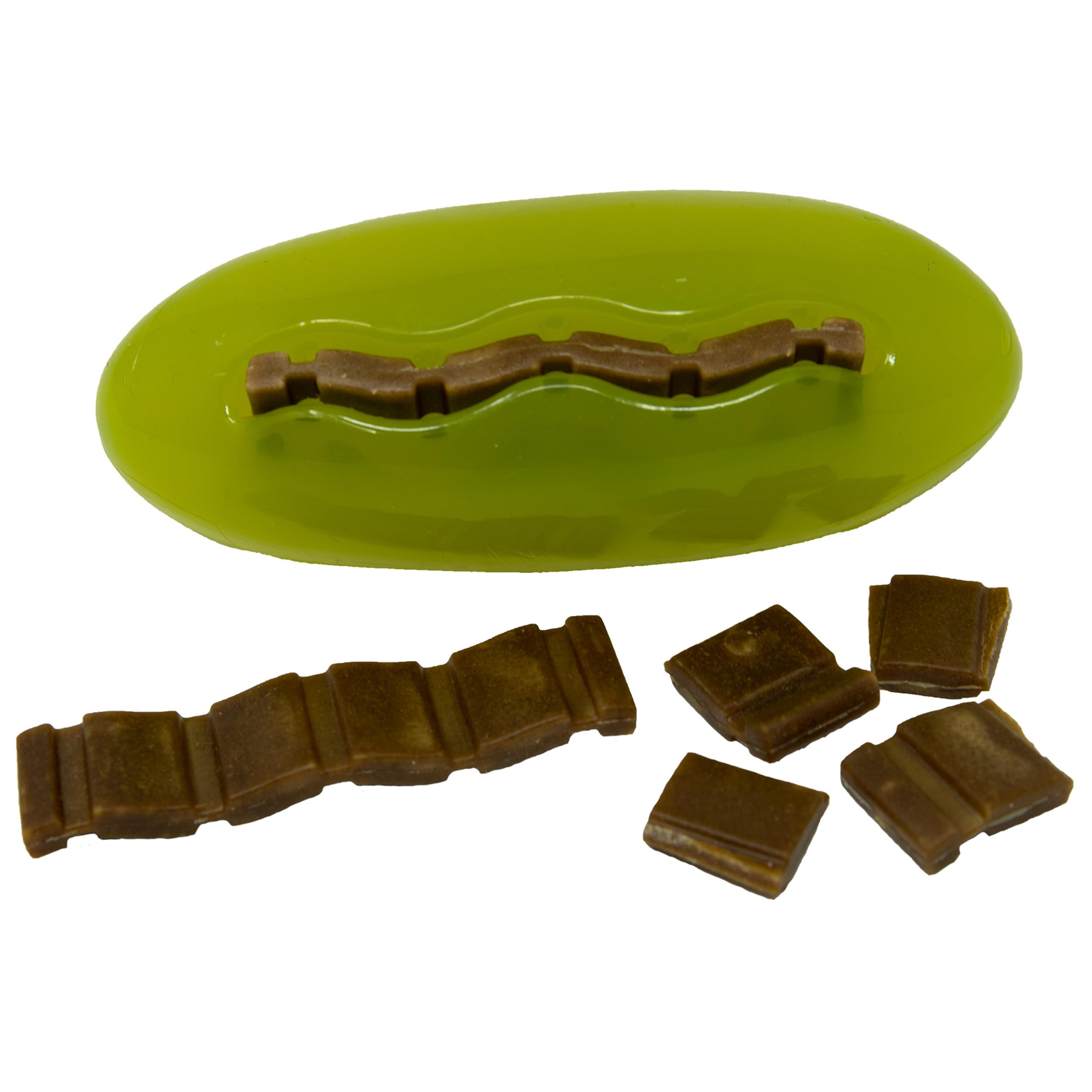 Starmark Treat Dispensing Pickle Pocket for Dogs