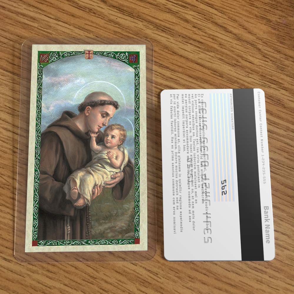 Prayer to Saint Anthony Holy Card (HC9-030E) - Laminated