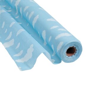 fun express cloud tablecloth gossamer (100 feet long) sky party decor