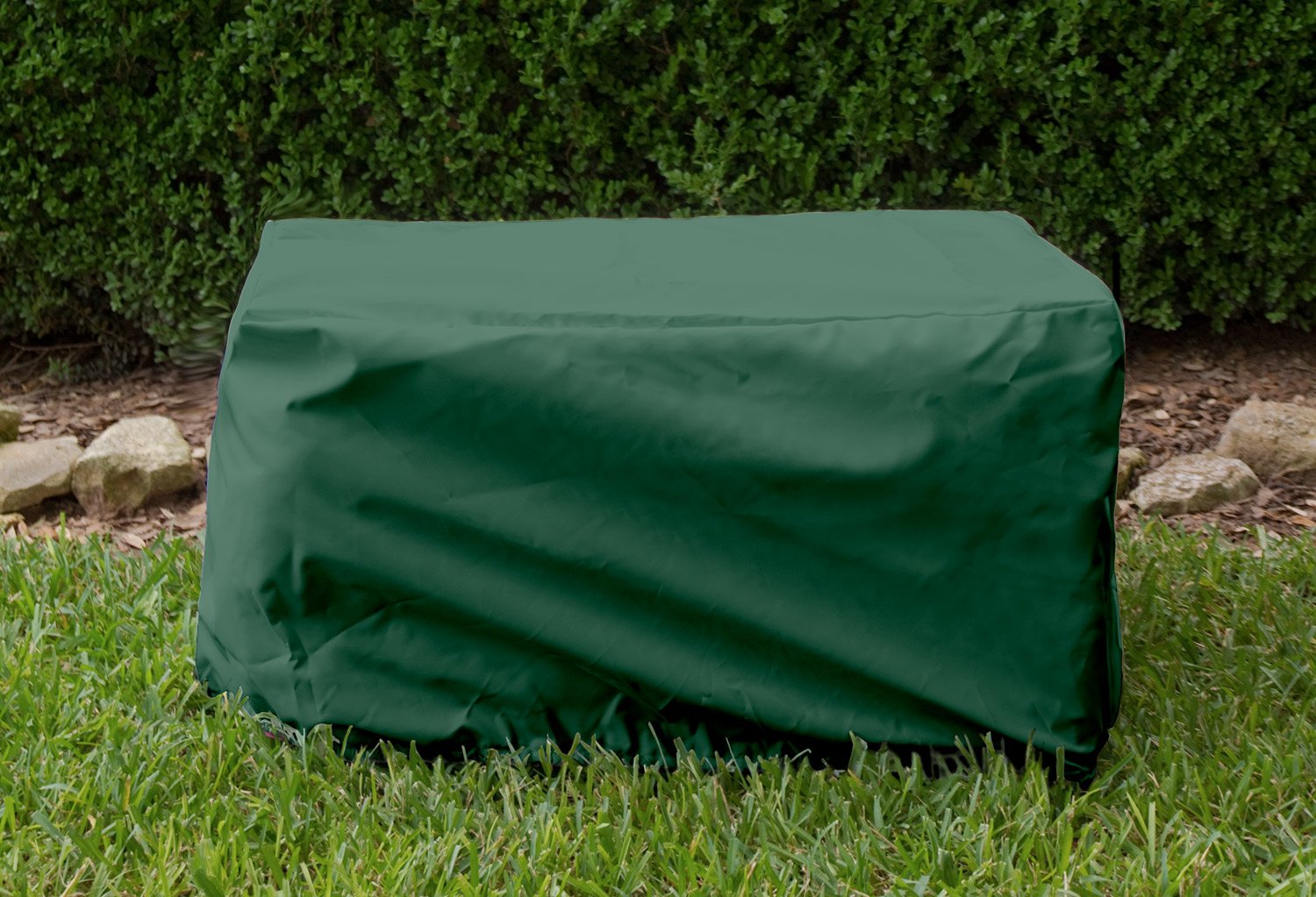 KoverRoos Weathermax 64215 Cushion Storage Chest Cover, 54-Inch Length by 33-Inch Width by 28-Inch Height, Forest Green