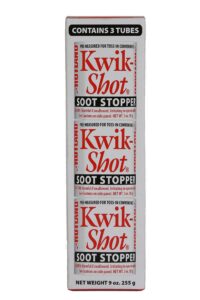 kwik-shot soot stopper, 3 oz. toss-in canister (3-pack)