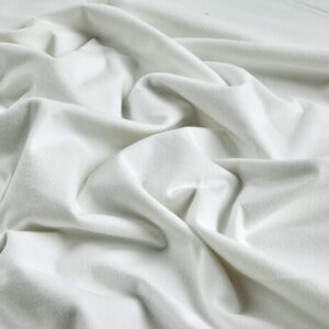 kaufman flannel solid white, fabric by the yard