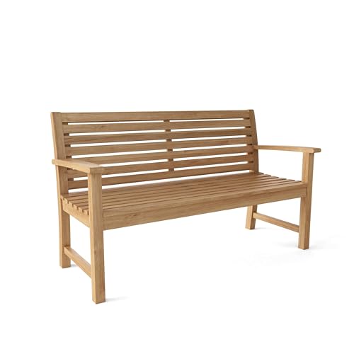 Anderson Teak Patio Lawn Garden Furniture Victoria 3-Seater Bench