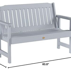 Highwood AD-BENW1-CGE Lehigh Garden Bench, 5 Feet, Coastal Teak