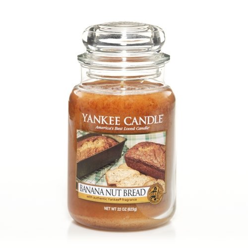 Banana Nut Bread 22oz Large Jar Yankee Candle