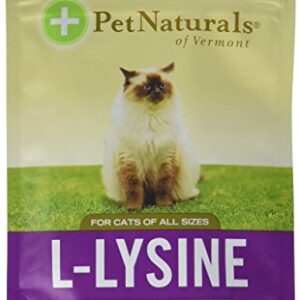 Pet Naturals of Vermont L-Lysine 60 Fun-Shaped Chews for Cats - 6 pack