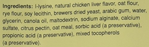 Pet Naturals of Vermont L-Lysine 60 Fun-Shaped Chews for Cats - 6 pack