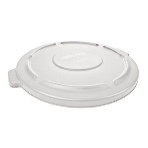 rubbermaid fg260900 brute white lid for 2610 container