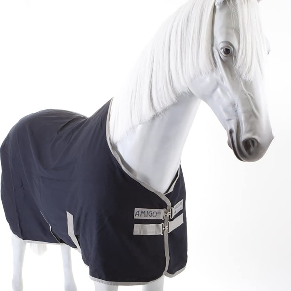 HORSEWARE Ireland Amigo Stable Sheet X Sur Poly, Color: Navy/Silver, Size: 78 (ADRF22-BI00-78)