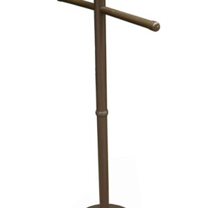 Outdoor Lamp company 401BRZ Portable Outdoor 3 Bar Towel Tree - Bronze