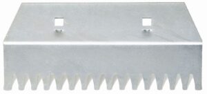 ajc tools 116-sgb 9" serrated replacement blade for shing-go roofing shovels