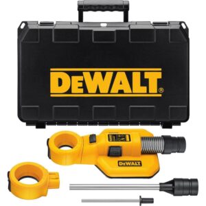 dewalt dwh050k large hammer drilling dust extraction system, yellow