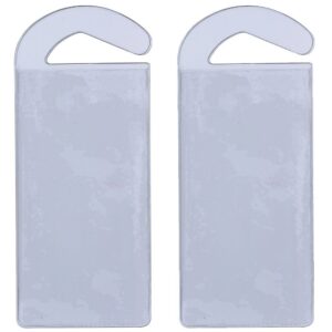 zoklu | handicap permit placard protective holder set of 2 bags holder organizer