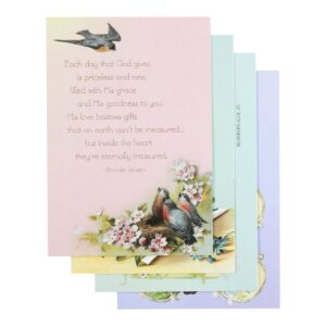 birthday - inspirational boxed cards - victorian blessings