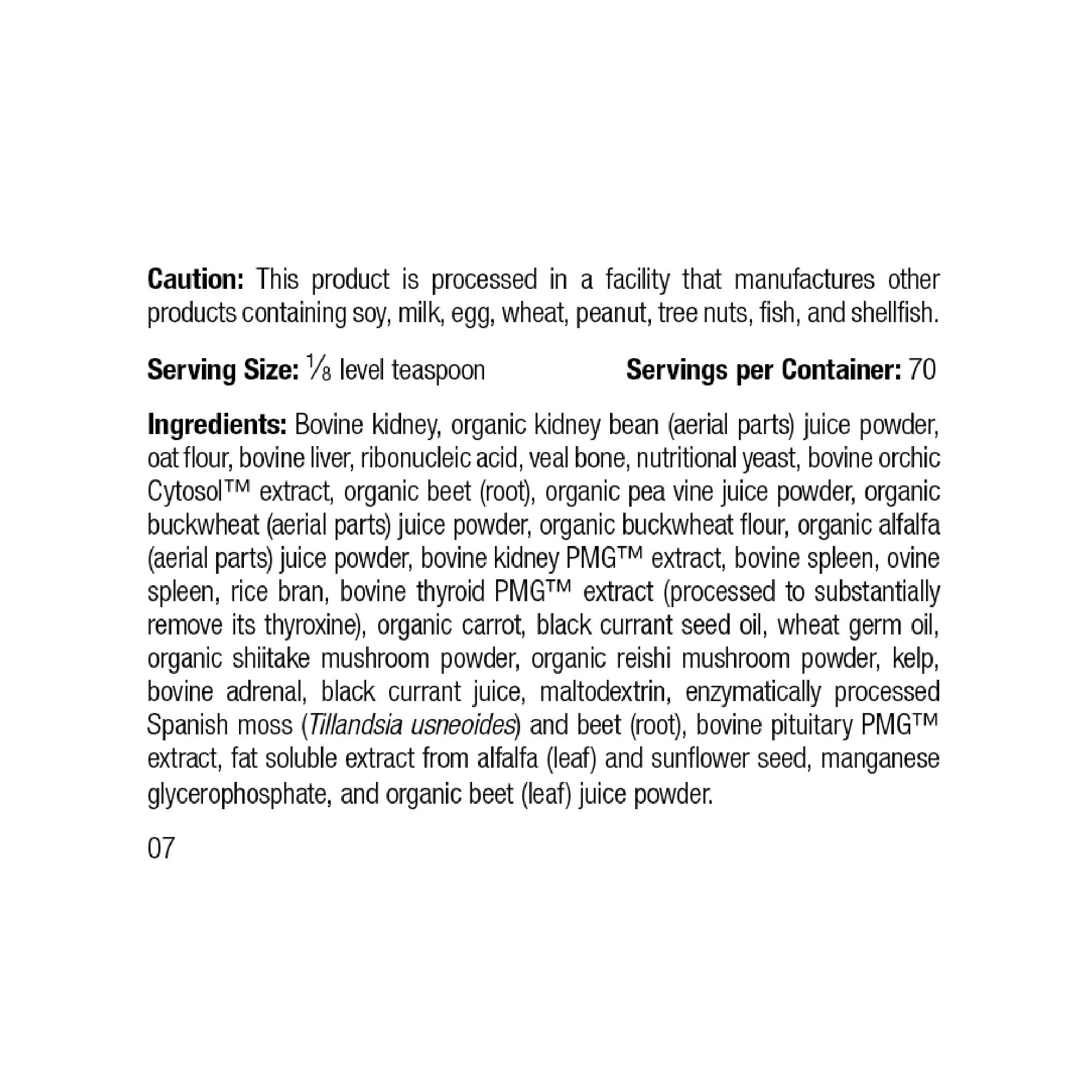 Standard Process Canine Enteric Support - Digestive System Support for Dogs - Nutritional Dog Supplement for Gut Health Support - Canine Supplement Formula to Aid Healthy Digestion - 30 g