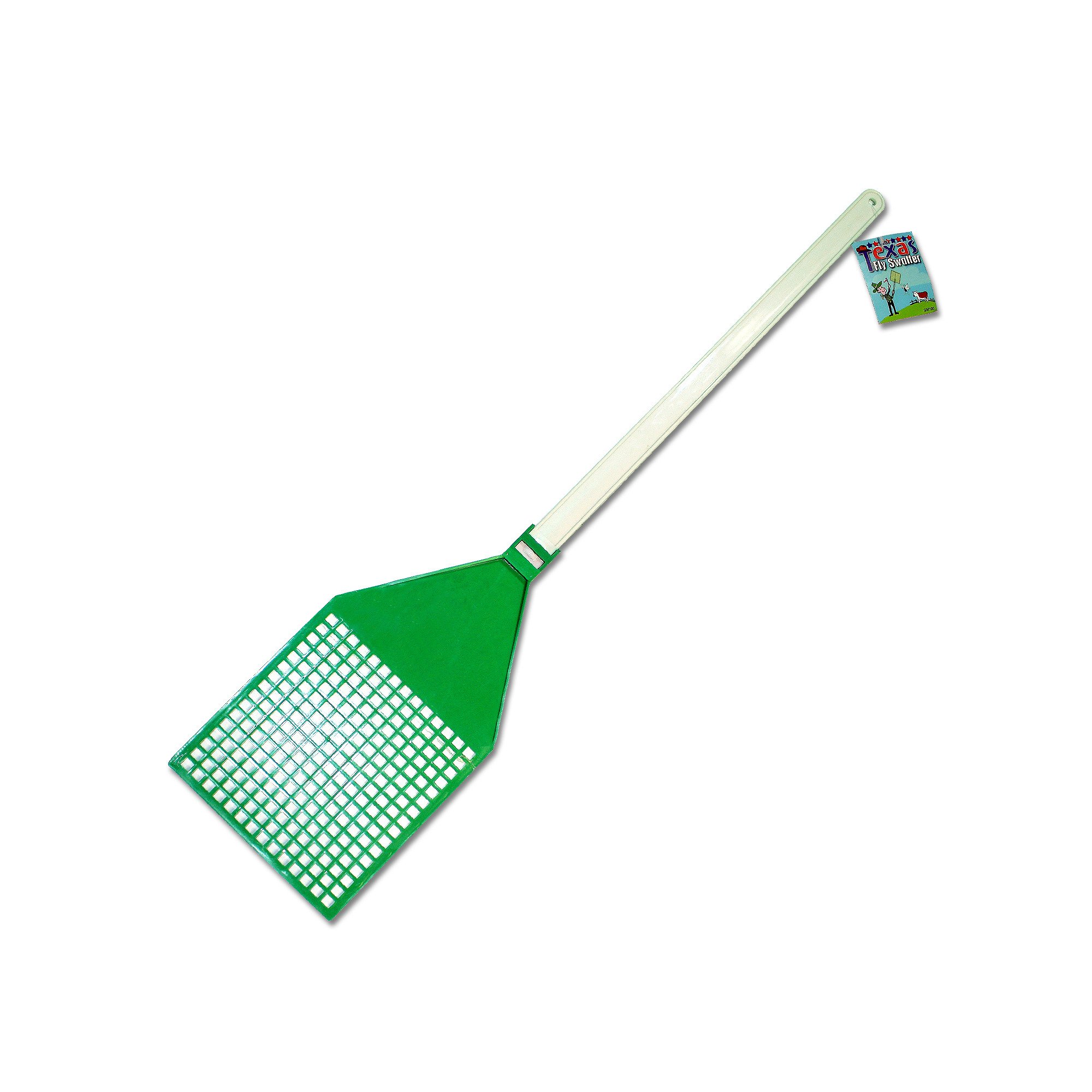 Kole Imports GM100 Jumbo Texas Fly Swatter, Green