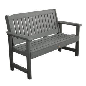 highwood ad-benw1-cge lehigh garden bench, 5 feet, coastal teak