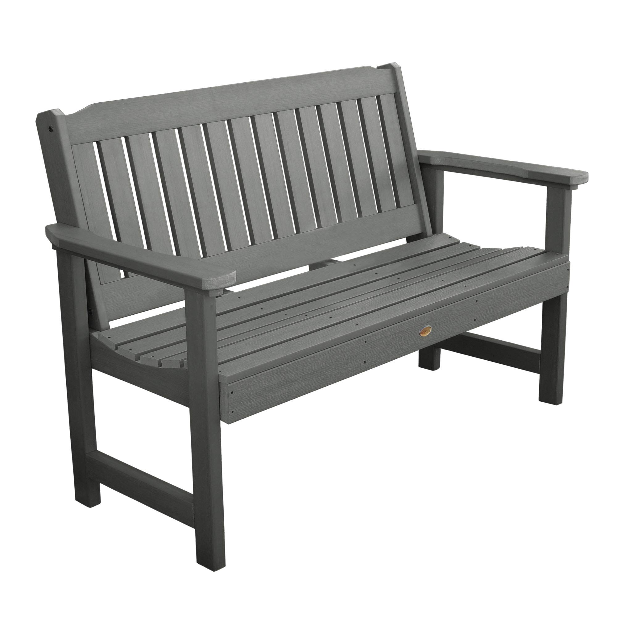 Highwood AD-BENW1-CGE Lehigh Garden Bench, 5 Feet, Coastal Teak