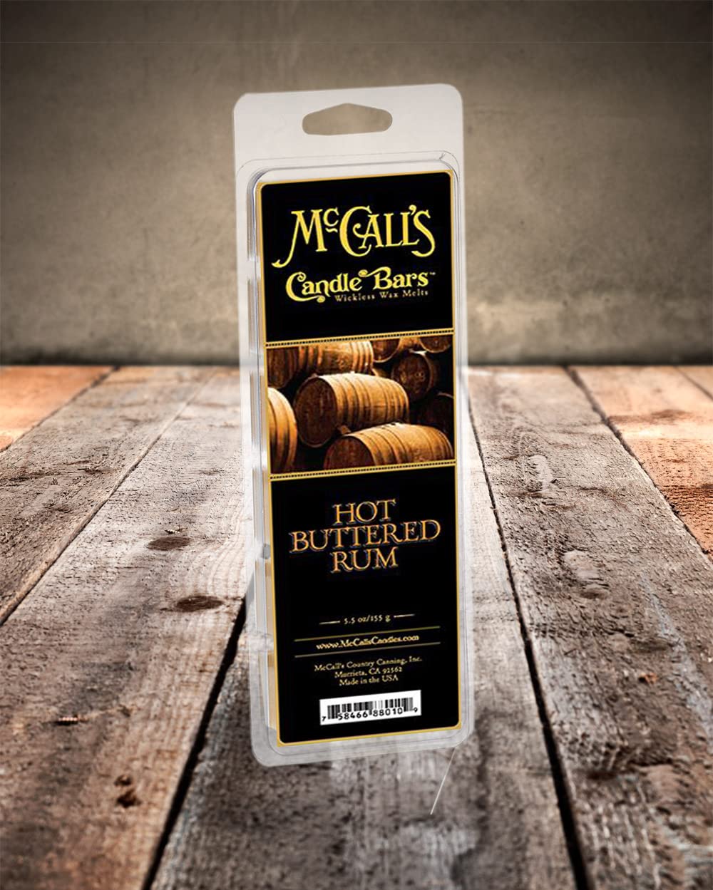 McCall's Candle Bars | Hot Buttered Rum | 5.5 oz