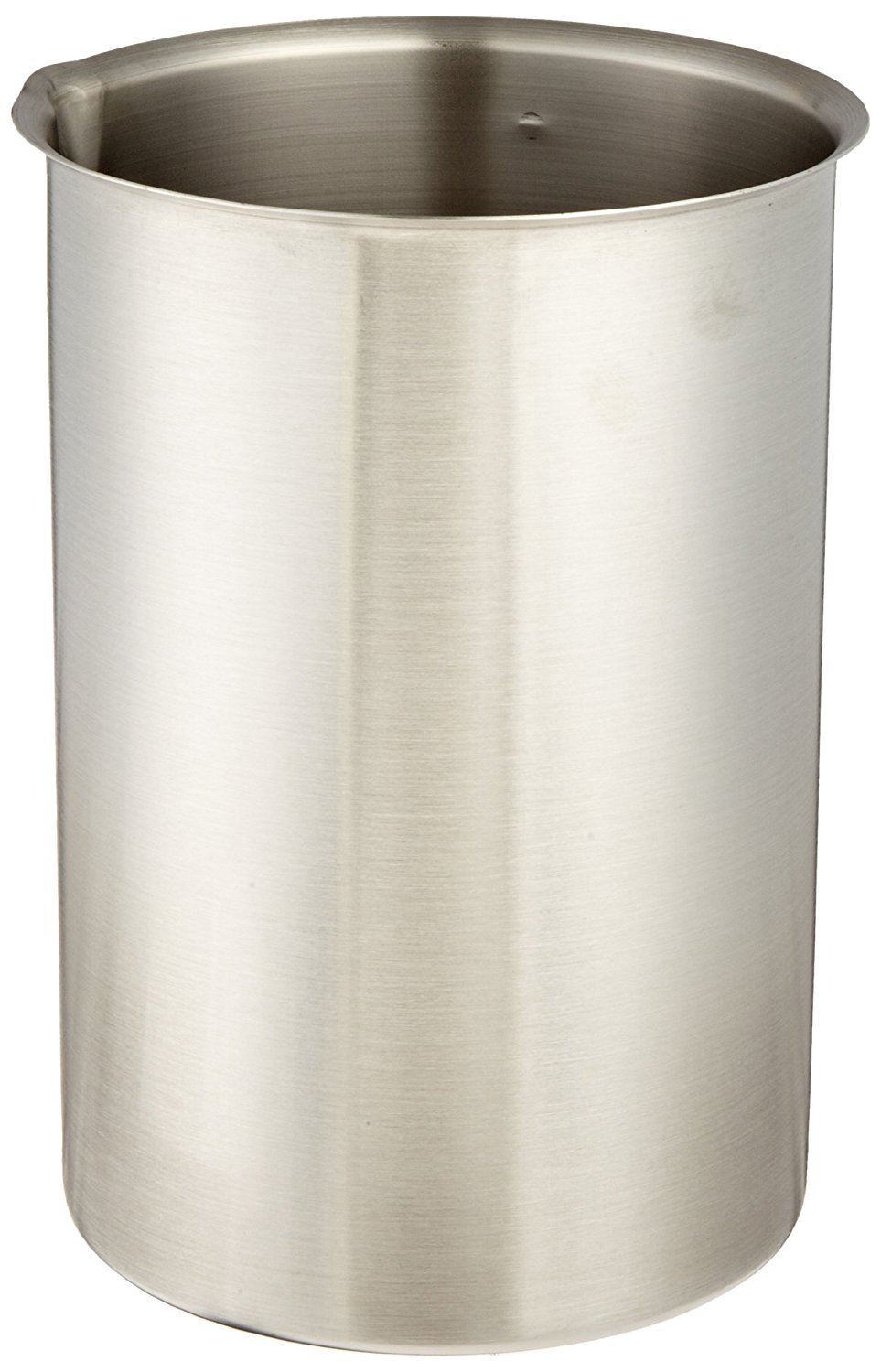 Polar Ware 4000B Stainless Steel Griffin Style Beaker, 4000 mL Capacity, 6-1/8" OD x 8-7/8" H