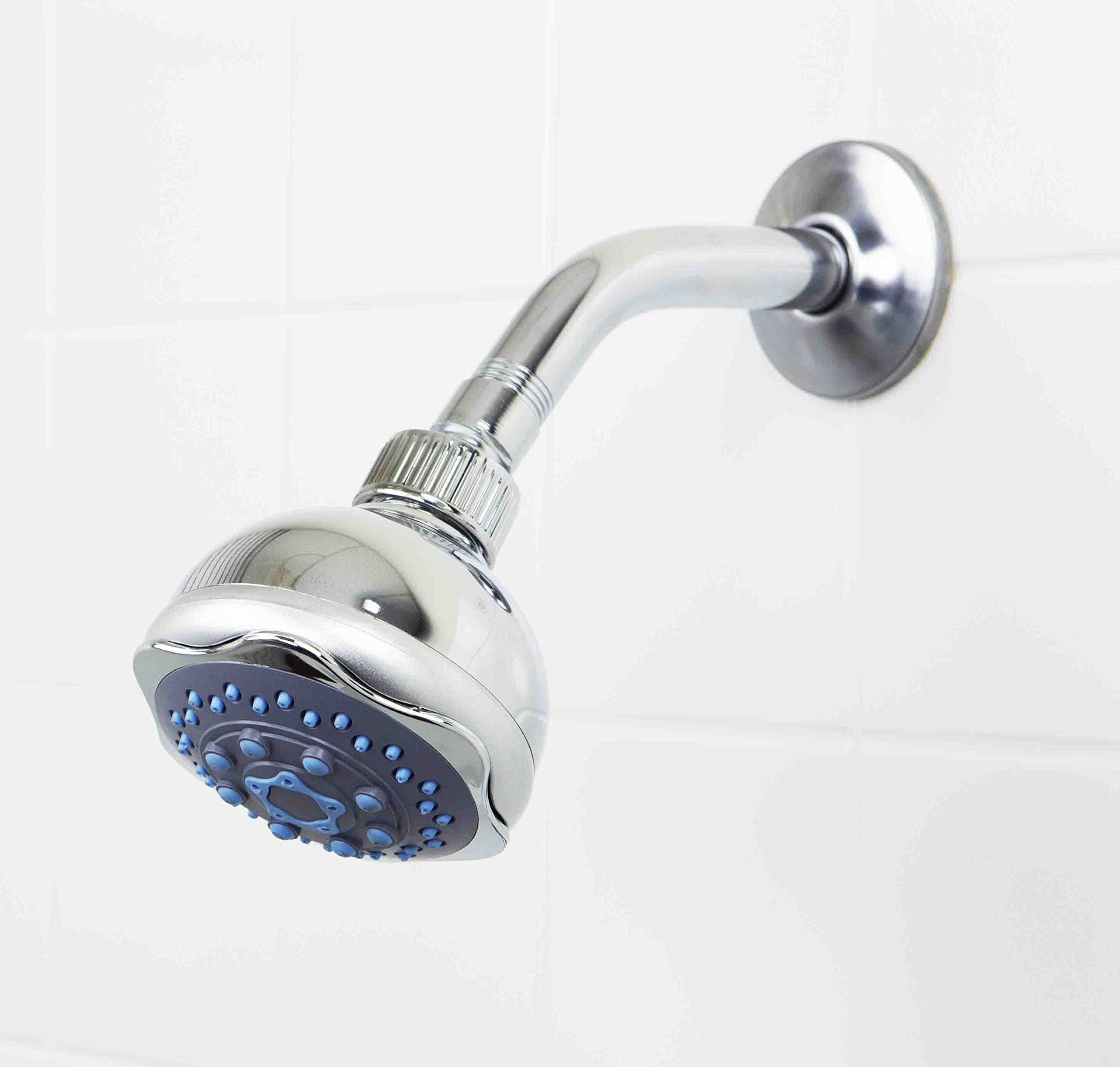 Home Basics SH10056 Shower Head, Silver