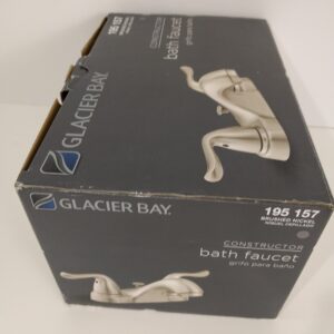 Glacier Bay Constructor Bath Faucet Brushed Nickel