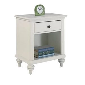 bermuda white night stand by home styles