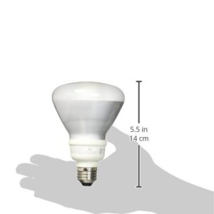 TCP 6R3014 CFL R30 - 65 Watt Equivalent (only 14W used) Soft White (2700k) Covered Flood Light Bulb