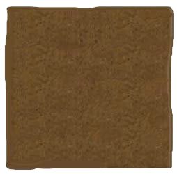 brown 100% wool felt - thick, hand made felt, 12" x12" square