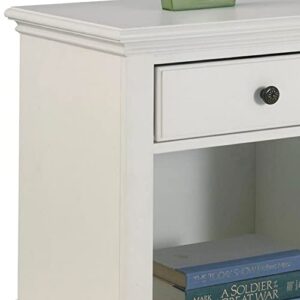 Bermuda White Night Stand by Home Styles