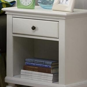 Bermuda White Night Stand by Home Styles