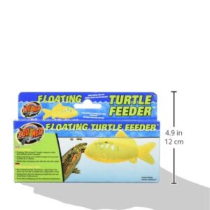 Zoo Med Laboratories SZMTA41 Zoo Floating Turtle Feeder, Yellow