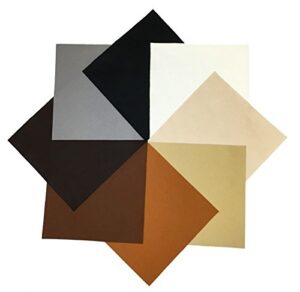 100% wool craft felt color assortments: 8 neutral colors