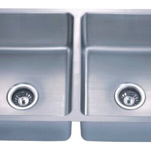 Dowell 9" Deep Undermount Double Bowl 30x19 Stainless Steel Kitchen Sink (18 Gauge, 6005 3019)