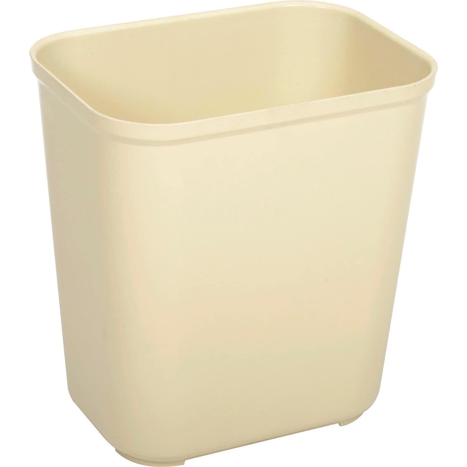 RCP2543BEI - Rubbermaid-Beige Fiberglass Fire Resistant Wastebasket, 28 Quart