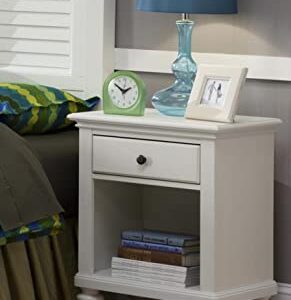 Bermuda White Night Stand by Home Styles